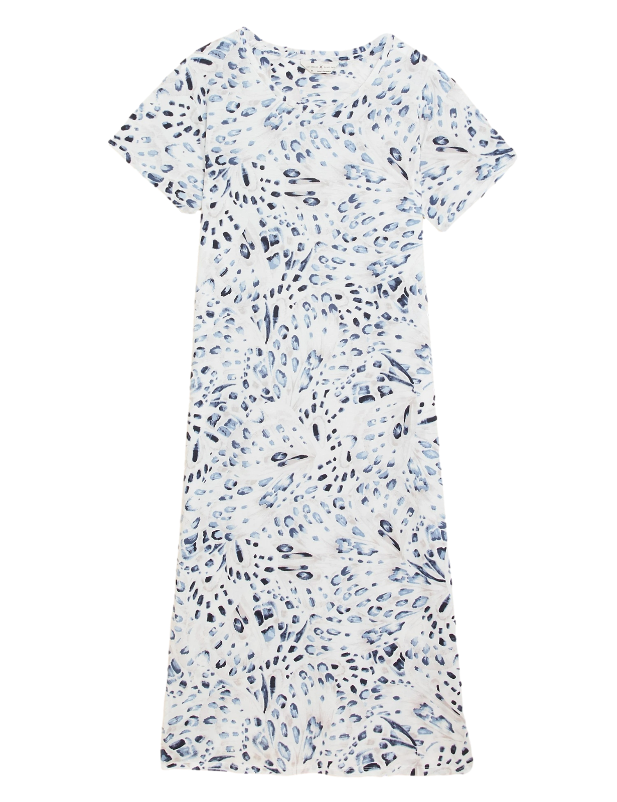 Ex Marks and Spencer Cool Comfort Cotton Modal Nightdress M&S RRP £15