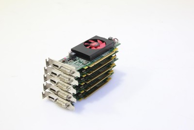 5X Dell DMHJ0 HD8490 Video Card 1GB DisplayPort DVI PCIe Graphics Card.SKU216248