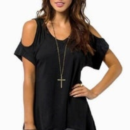Uno Qi Clothing Black Casual Top eBay
