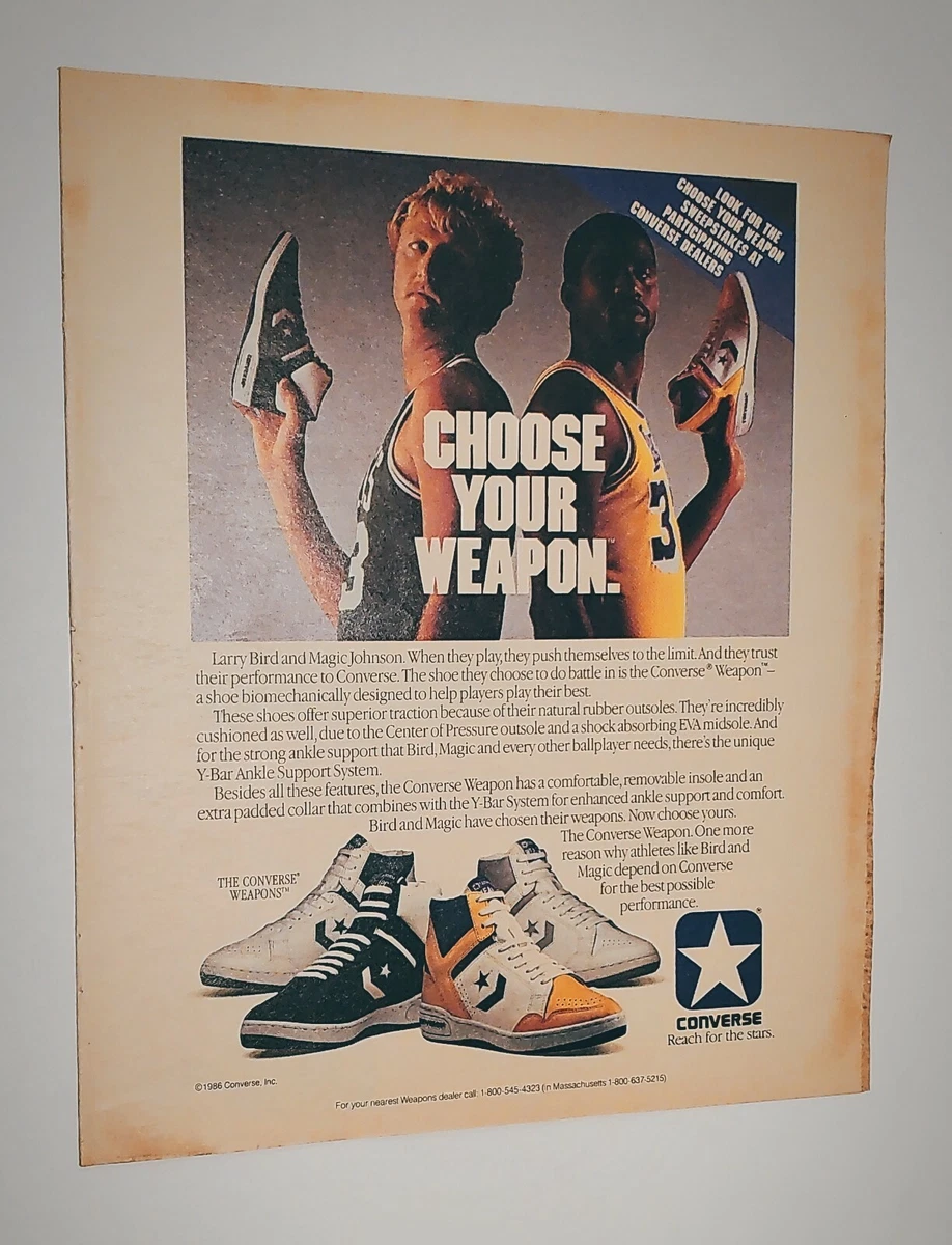 Converse sales lakers 1986