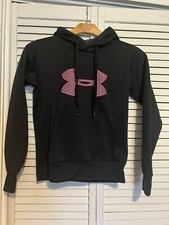 UNDER ARMOUR Women's Size Small S Hoodie Sweater Long Sleeve Kangaroo Pocket