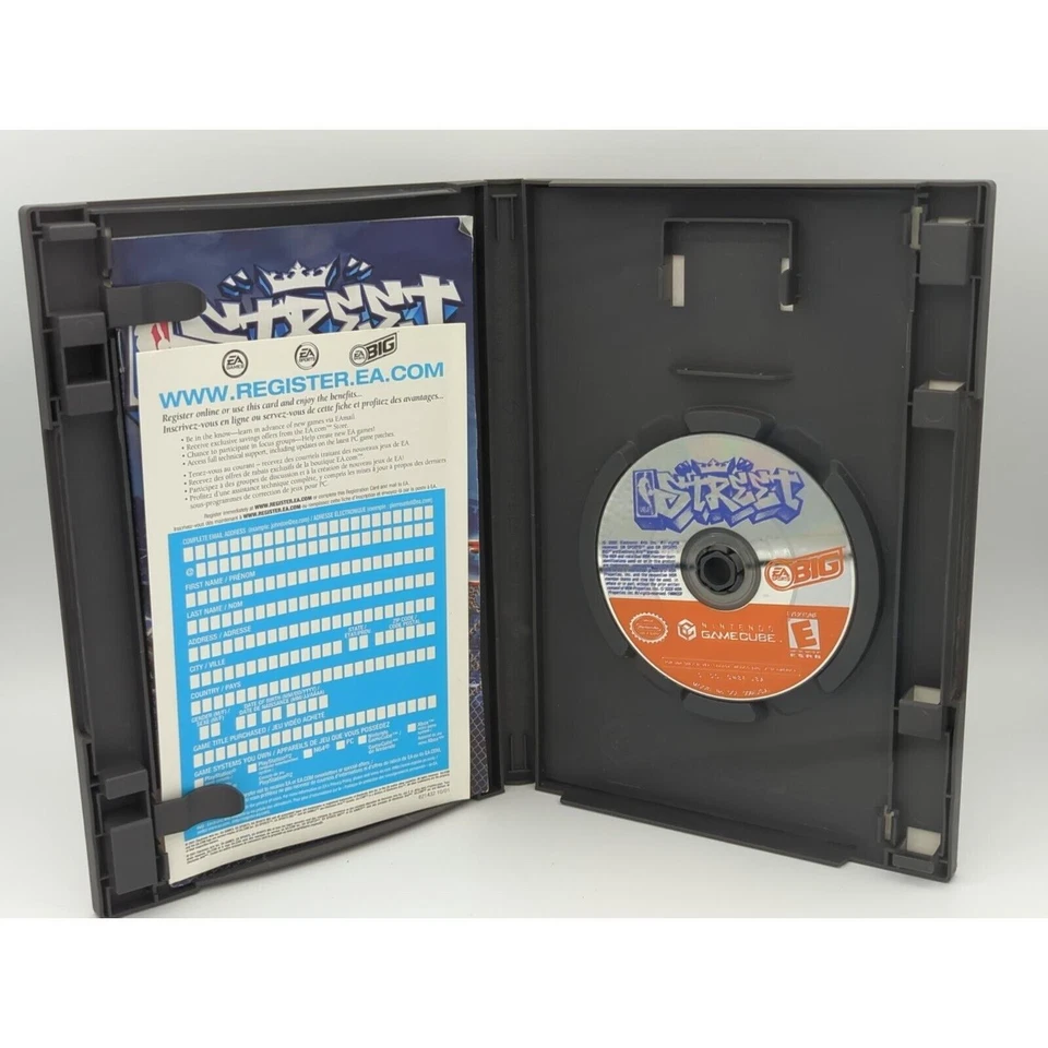 NBA Street (Nintendo GameCube, 2002) Completo En Caja Con Manual Y Reg Foto 2 de 4