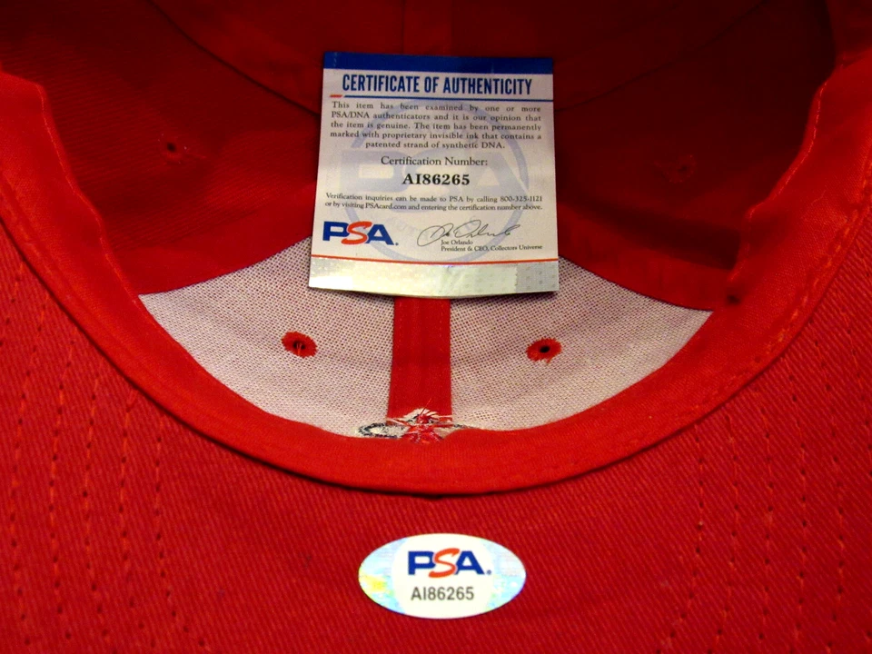 ROD CAREW HOF 91 CALIFORNIA ANGELS TWINS SIGNED AUTO VINTAGE CAP HAT JSA BEAUTY - Image 4 of 4