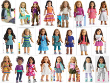 AMERICAN GIRL 18" Doll RETIRED GIRL OF THE YEAR Outfit Completers Your Choice