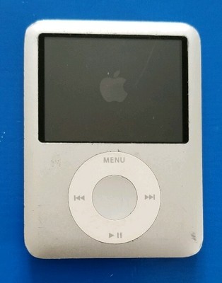 Apple Ipod Nano 3rd 代a1236 4gb 银色阅读 Ebay