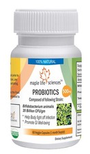 Probiotic blend of Bifidobacterium Animalis 20 Billion CFU/GRAM Capsules 29