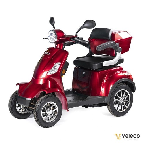 VELECO FASTER 4 wiel Senior mobiele elektrische scooter Scootmobiel 1000W - Foto 8 di 47