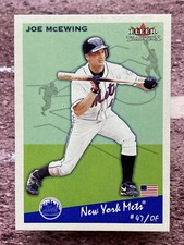 2002 Fleer Tradition Joe McEwing #230 New York Mets