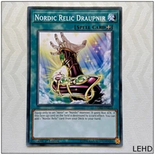 Nordic Relic Draupnir - LEHD-ENB14 - Common 1st Edition Yugioh