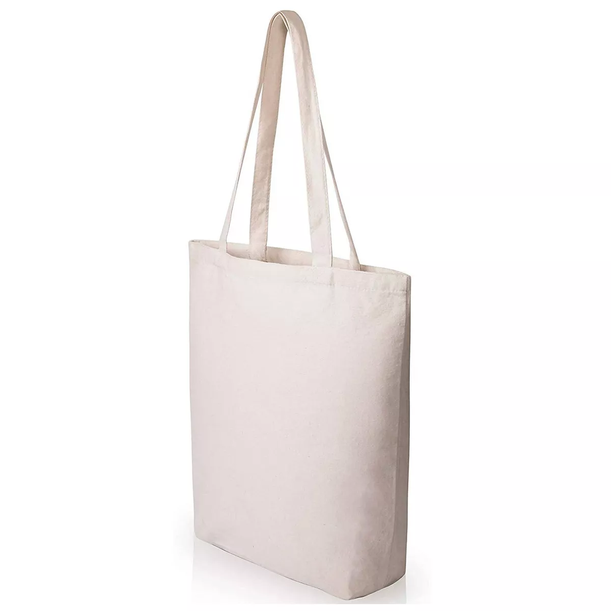 10Pcs 37cm*42cm DIY Printed Sublimation Blank Shopping Bag Canvas Tote Bag  Gift