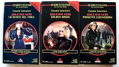 Claudia Salvatori. Walkiria Black Saga komplett 3 Bände Secret Letzte Helden