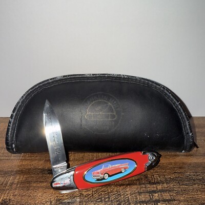 Franklin Mint 1957 Chevrolet Bel Air Folding Knife