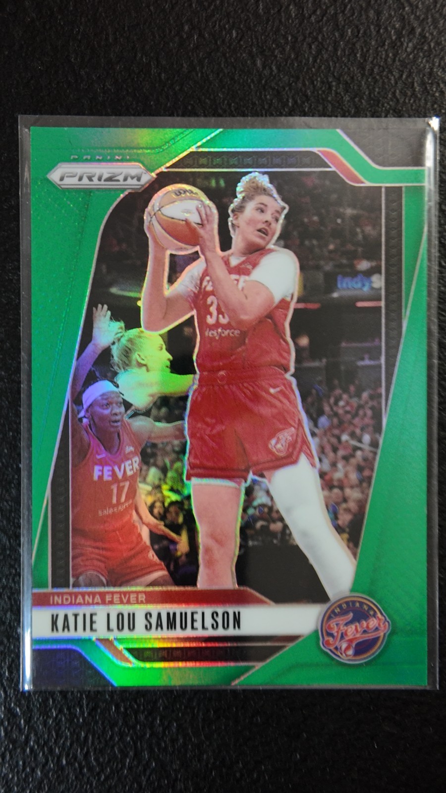 2024 Panini Prizm - Katie Lou Samuelson #128 Green Prizm