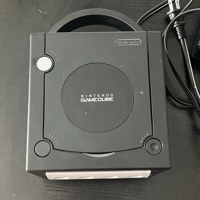 #ad Nintendo GameCube 2001 DOL 001 With Power Cord and Analog A V: Tested $100.00