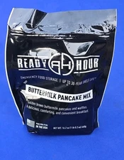 Buttermilk Pancake Mix Emergency 10 Serv Survival Food Pouch 30 Year Shelf Life