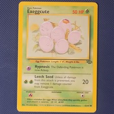 Exeggcute 52/64 - Jungle - Common Vintage WOTC Pokemon Card - NM