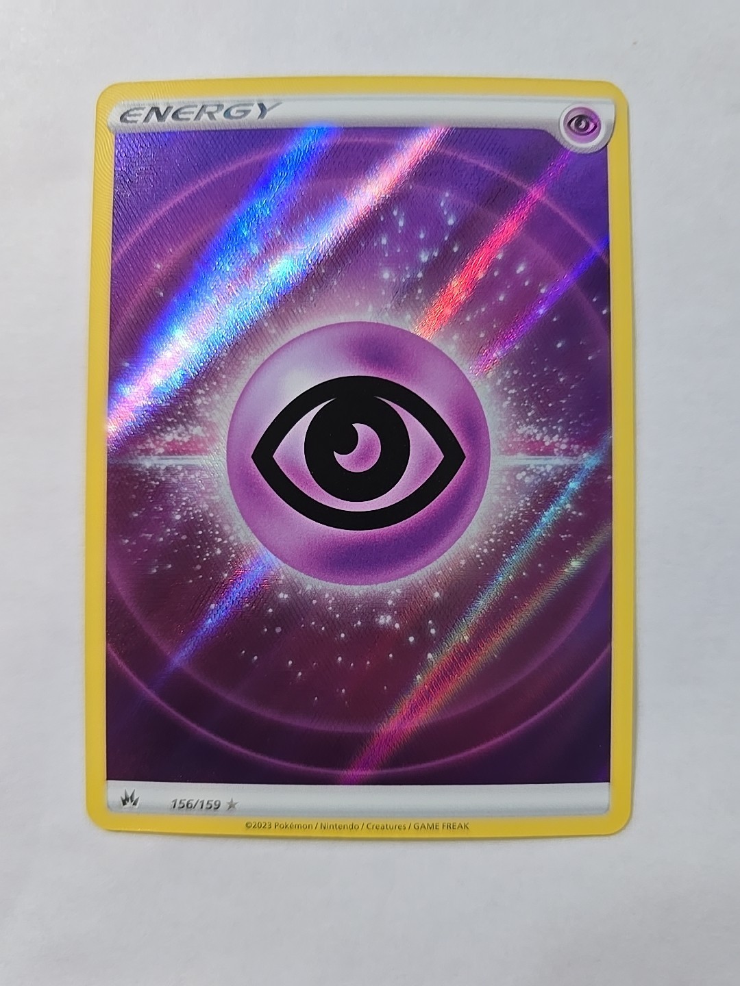 Psychic Energy 156/159 Textured Pokemon TCG NM