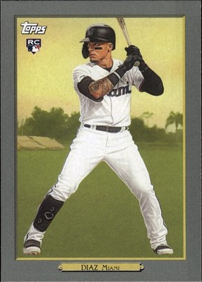 2020 Topps Turkey Red 2020 (Series 2) #TR-48 Isan Diaz Miami Marlins