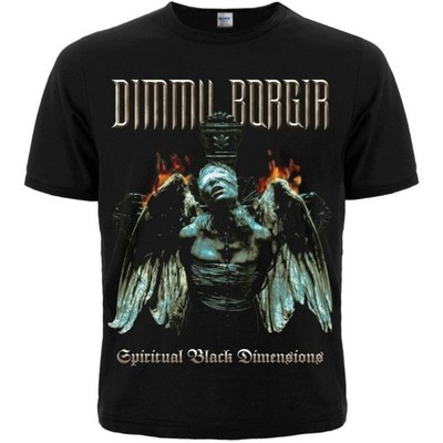 Dimmu Borgir - Spiritual Black Dimensions Black T-Shirt dark throne