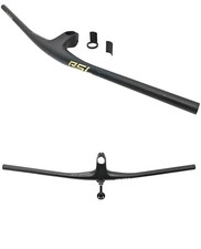 Integrated Carbon Fiber Riser Bar 13° Stem MTB Bicycle Handlebar 70-90 X 750mm