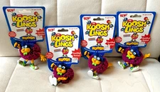 1996 Vintage Koosh Lings- Melvin- Bendable Buddies- Lot of 4 Koosh Lings