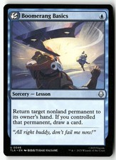 Boomerang Basics 46 TLA Avatar: The Last Airbender Uncommon NM