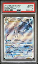 Pokémon Glaceon VSTAR #GG40 Crown Zenith Galarian Gallery PSA 10