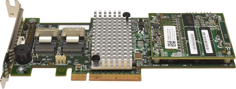 Dell LSI MR SAS 9265-8i 6Gb/s 1GB PCIe x8 RAID Controller 0DNKYM + Cavo LP C6220 - Immagine 3 di 4