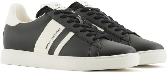A｜X ARMANI EXCHANGE Men's Armani Paris Logo Classic Sneaker image 3