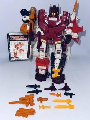 Technobots Computron 100% Complete 1987 Vintage G1 Transformers Action Figure