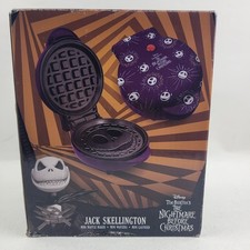 Nightmare Before Christmas Jack Skellington Mini Waffle Maker. Kitchen New