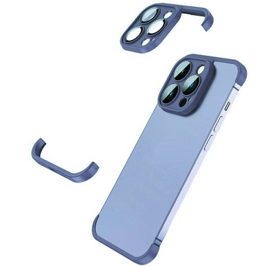 Eckpad Schutz für iPhone 14 Plus in Blau
