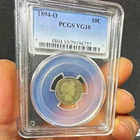 1894-O New Orleans Barber Dime 10C Silver PCGS VG10 Cert 29196757