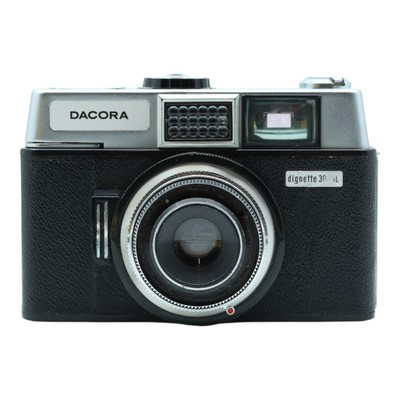 Appareil Photo Argentique Dacora Dignette 300 EB – Télémétrique – Objectif 45mm F/2.8 – Format 35 Mm – Argenté