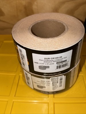 2X Dura Gold DUR CR100-20 PSA Continuous Longboard Roll 2-3/4''x20Yd P100 Grit