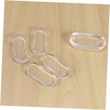 5Pcs Clear Toilet Seat Bumpers, Universal Toilet Lid Bidet Replacement Bumper