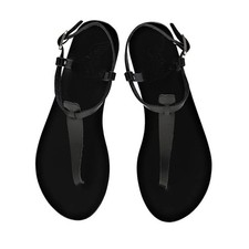Ancient Greek Sandals - Lito Black - Size 39 - New Without Box