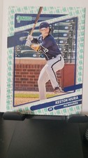 2021 Donruss Baseball #82 Keston Hiura Liberty Parallel Variation SSP Brewers
