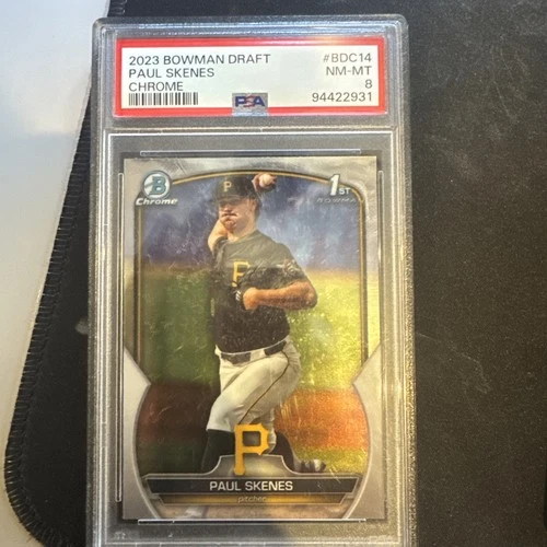 PSA 8 2023 Bowman Draft - Chrome #BDC-14 Paul Skenes (RC)