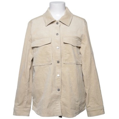 ESPRIT, Oberhemd, Damen, Größe: M, Beige, Baumwolle/Elasthan, Einfarbig #JYk