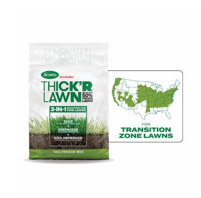 Scotts Turf Builder Thick'R Lawn Tall Fescue Mix 12 lbs. Coves 1,200 sq. ft.