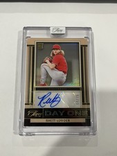 2025 Panini Three and Two - Day One Autographs Rhett Lowder #DOA-RLD 4/75