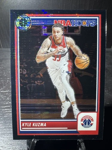 2023-24 Panini Nba Hoops Premium Stock - Kyle Kuzma #162 Black Pulsar Prizm 1/1
