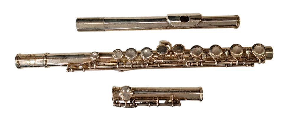 Flauto Traverso Jupiter JFL 511 2 Usato da Revisionare Custodia Rigida SIlver - Immagine 2 di 4