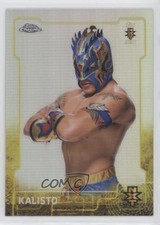 2015 Topps Chrome WWE Refractor Kalisto #97 9aj