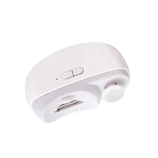 For White Color Automatic Electric Nail Clipper Trimmer Easy To Grip Ergonomic