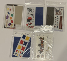 LOT of 5 Creative Memories Congratulations Sticker  Die Cut Kits 18