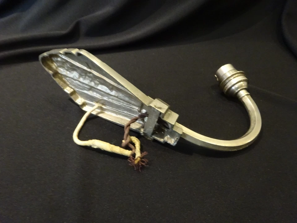 Lámpara Art Deco Aplique de Pared Lámpara Francesa Antigua Mediados de Siglo Artesanía Foto 4 de 4