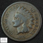 1872 Indian Head Copper Cent 1C