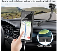  Car Phone tablet holder with stabilizer 